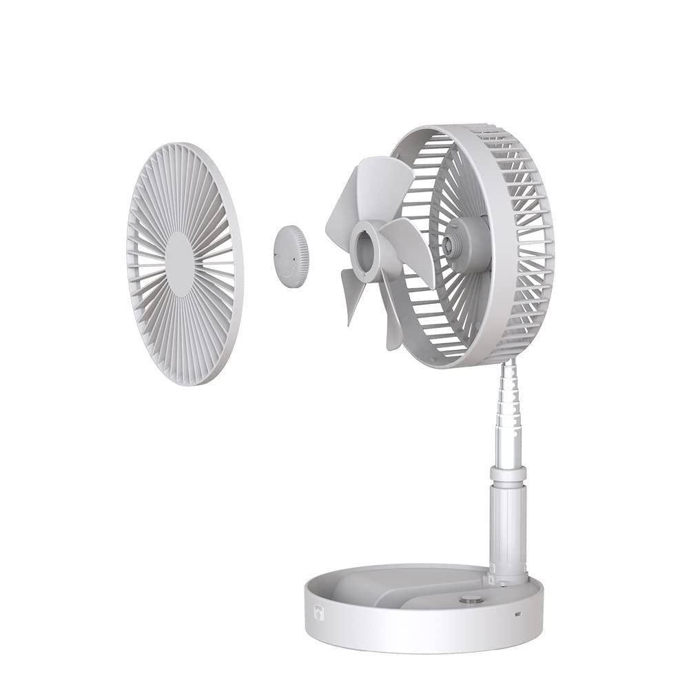 Adjustable Height Rechargeable Standing Fan