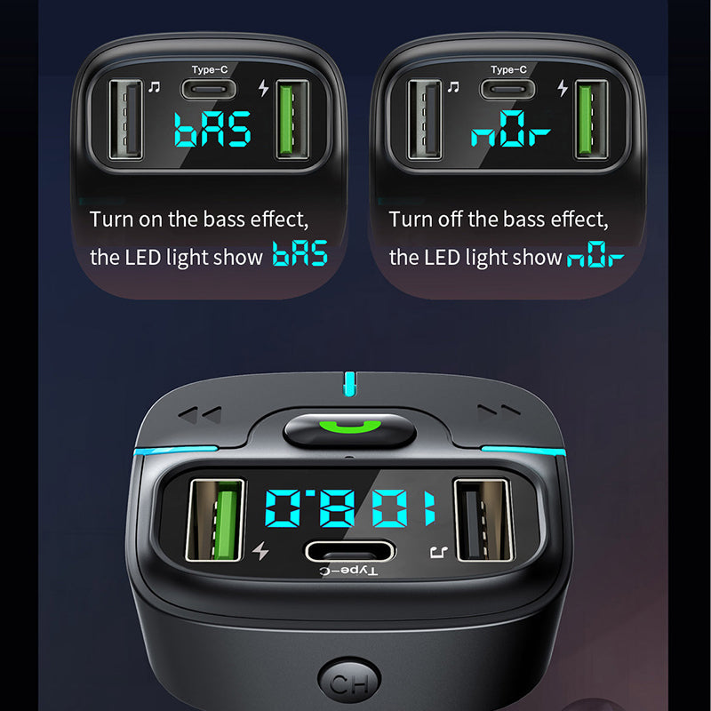 Bluetooth Modulator Car Charger