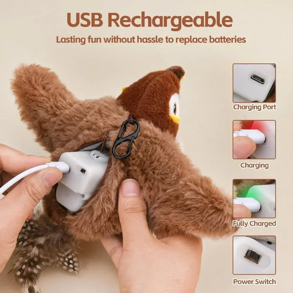 Flappy Chase Interactive Pet Toy