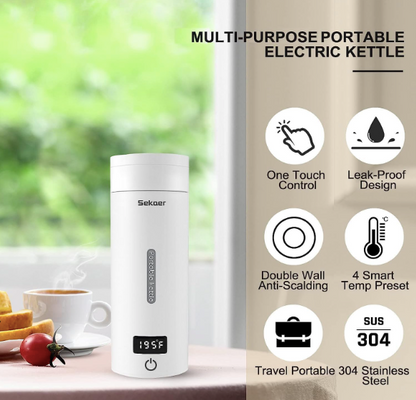 Portable Travel Electric Kettle – Boil Water Anytime, Anywhere!