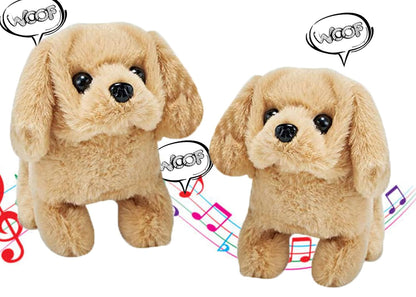 Interactive Plush Puppy Toy