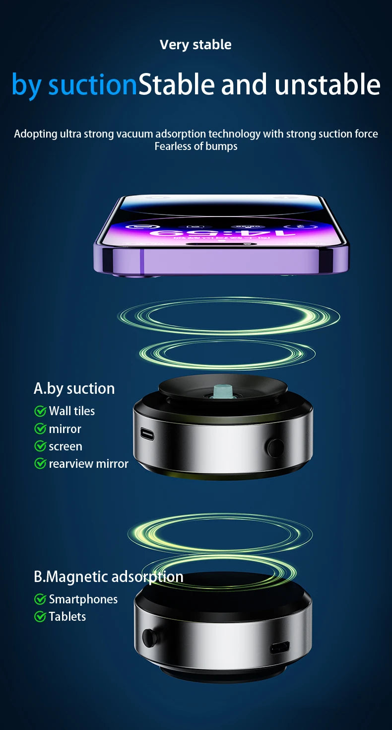 Smart Universal Magnetic Phone Holder (Gen - 1)