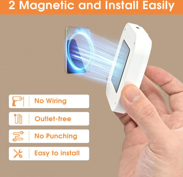 Wireless Motion Sensor LED Light – Lights Up Only When You Need It!