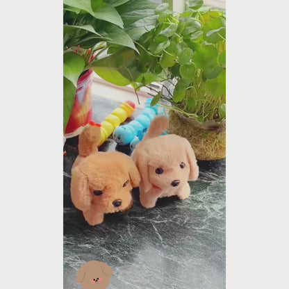 Interactive Plush Puppy Toy