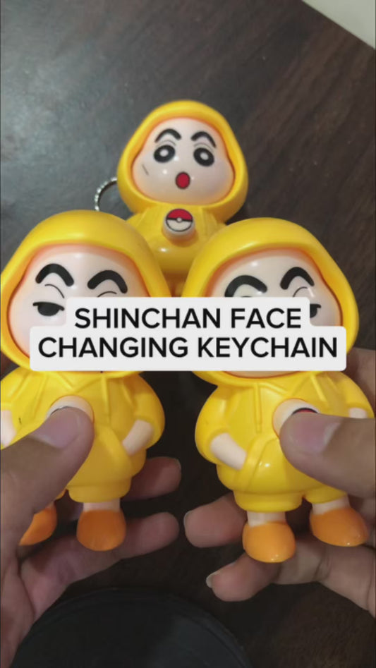 Shinchan Rotating Keychain